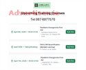 TRAINING COURSES