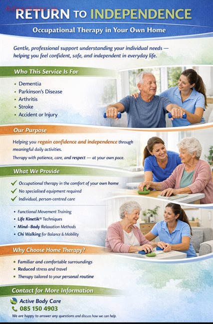 RETURN TO INDEPENDENCE, Physical Therapy