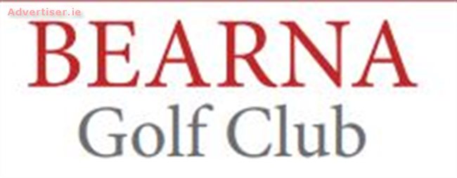 BEARNA GOLF CLUB BAR/RESTAURANT OPPORTUNITY, Situations Vacant