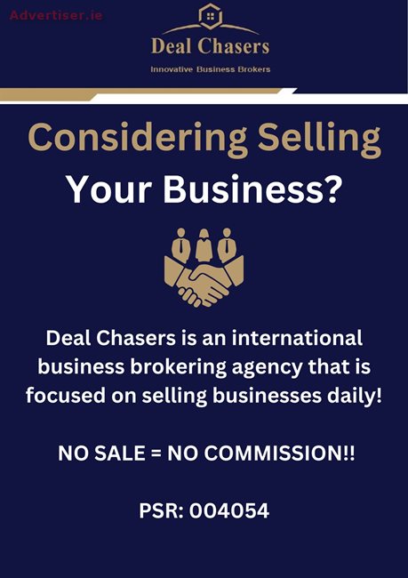 ARE YOU SELLING YOUR BUSINESS??, Commercial