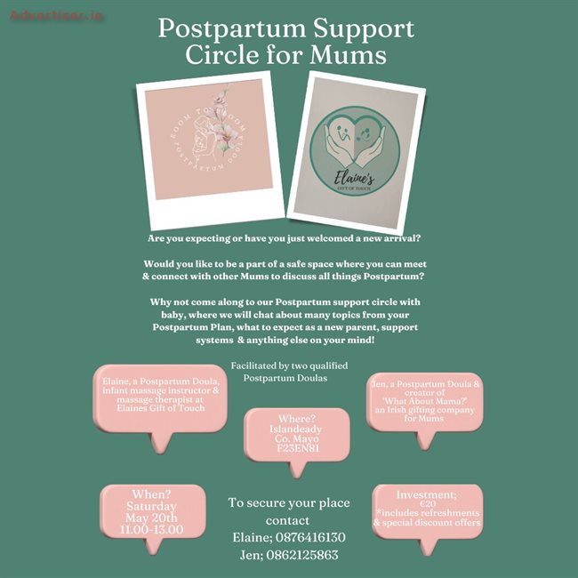 POSTPARTUM SUPPORT CIRCLE FOR MUMS , Pregnancy