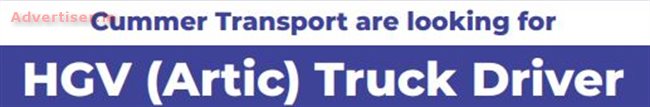 HGV (ARTIC) TRUCK DRIVER, Situations Vacant